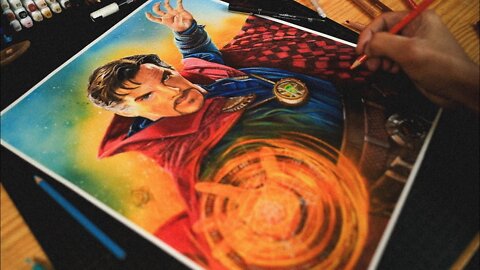 Drawing Doctor Strange