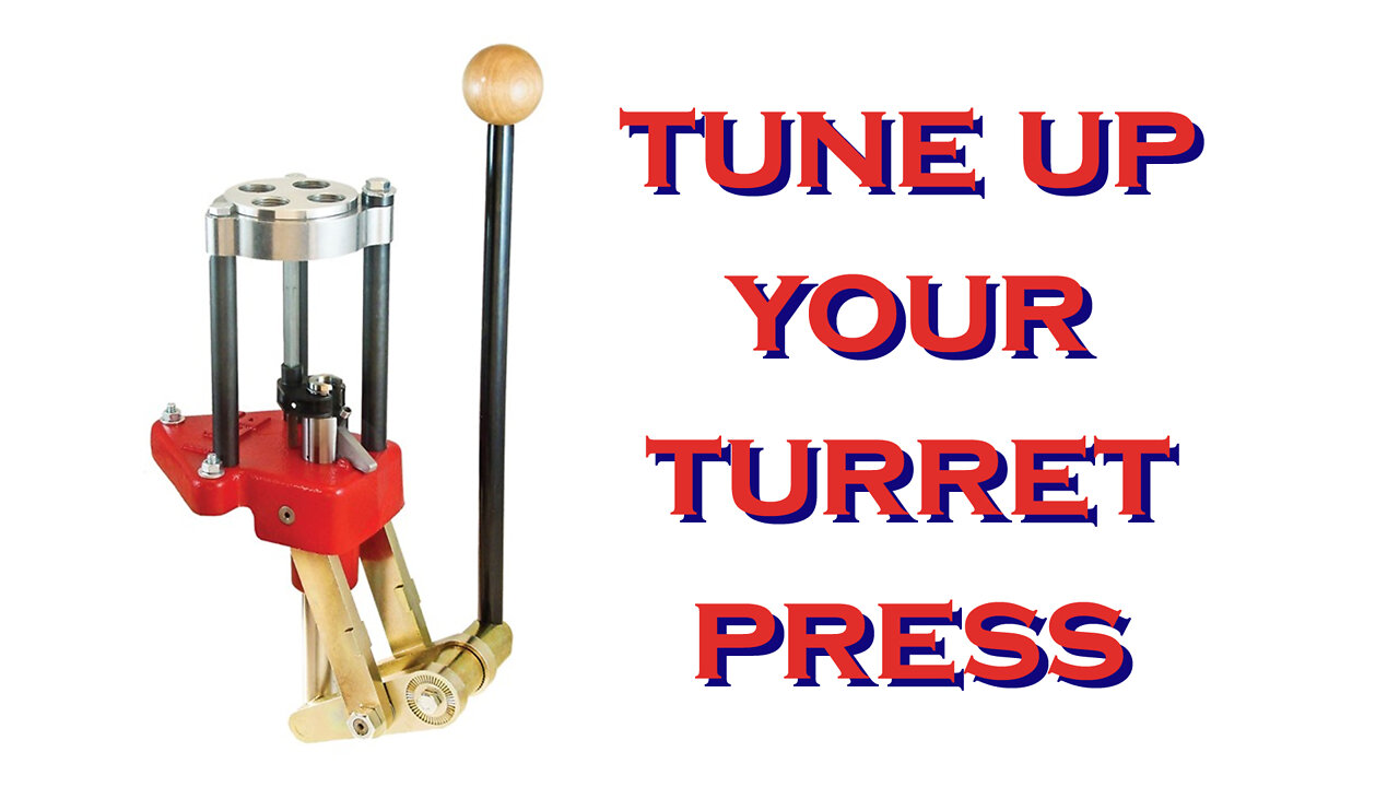 Lee Classic Turret Press tune up, maintenance and lube...primer lever fix!