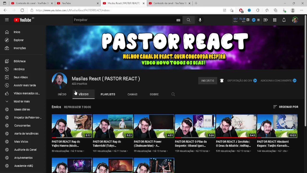 PASTOR SUMIU.