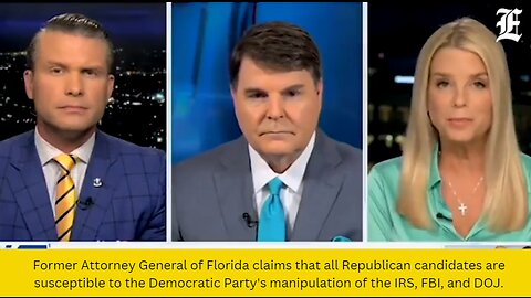 Former Attorney General of Florida claims that all Republican candidates are susceptible