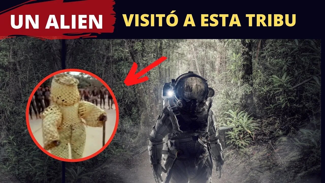 Un alíen Visitó a esta tribu en el Amazonas ¿o un visitante del futuro?