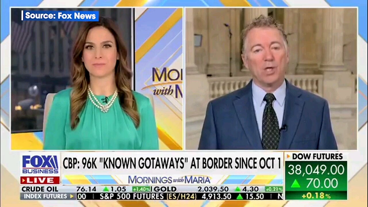 Rand Paul raises some MASSIVE red flags on the Border/Ukraine negotiations in the Senate: