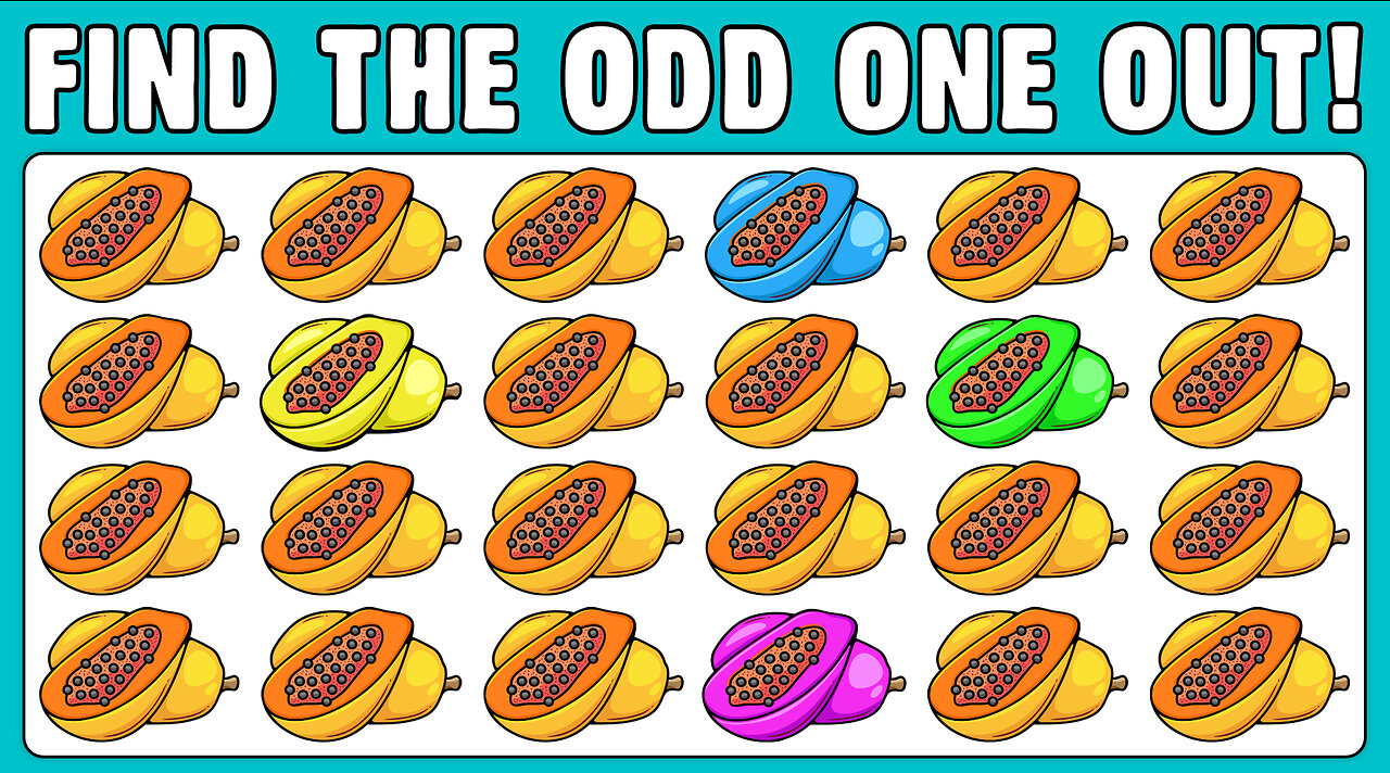 HOW GOOD ARE YOUR EYES #01 | Find The Odd Emoji Out | Emoji Puzzle Quiz