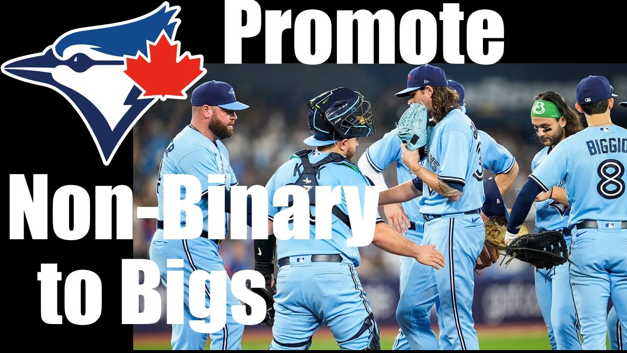 Blue Jays Promote .200 Hitter from Double AA After He Announces He's Non-Binary (Satire?)