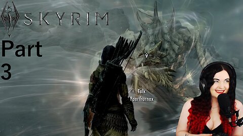 3# I Meet The Leader Of The Greybeards - Miss Darkness plays Skyrim (Live Stream)