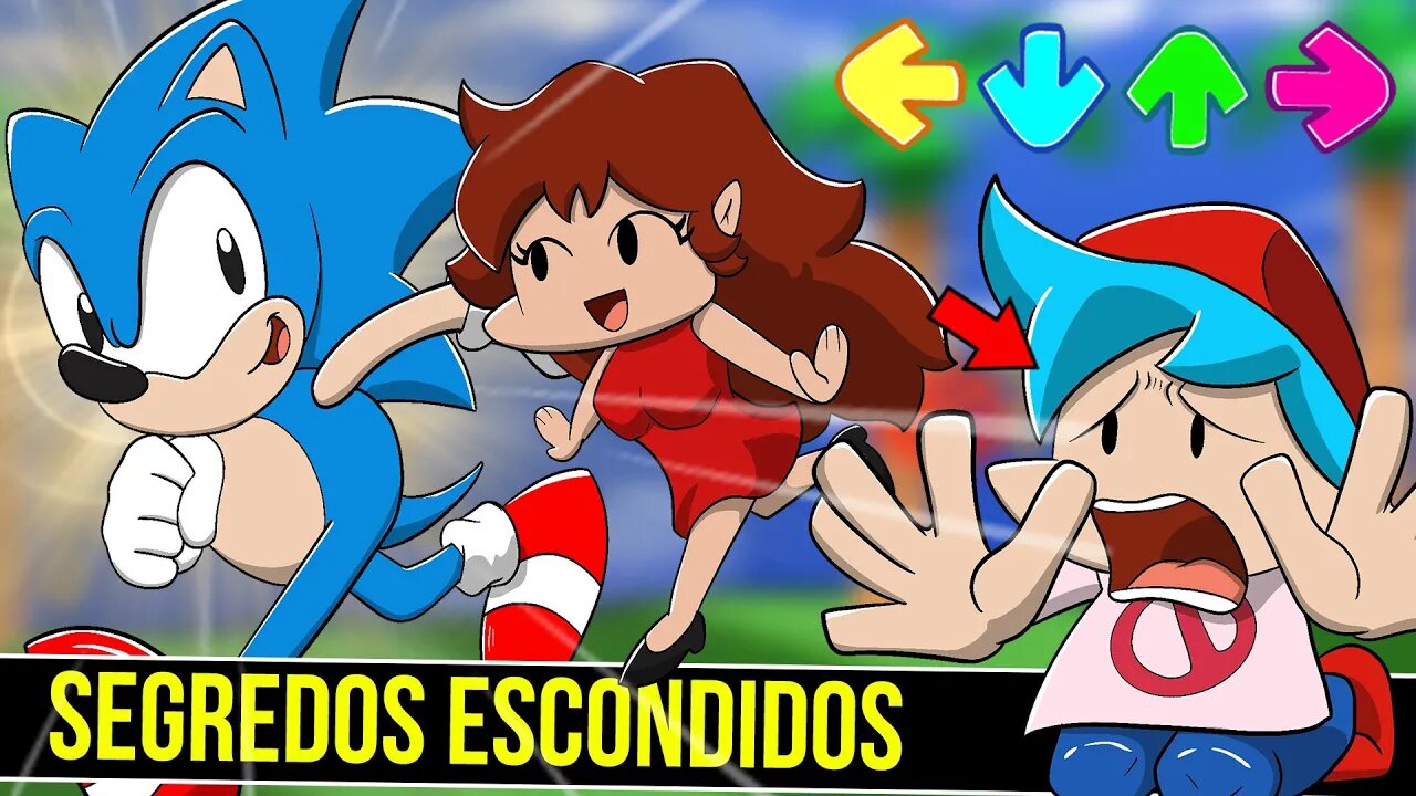 SONIC ESTA INCRIVEL no FRIDAY NIGHT FUNKIN HD | vs Sonic