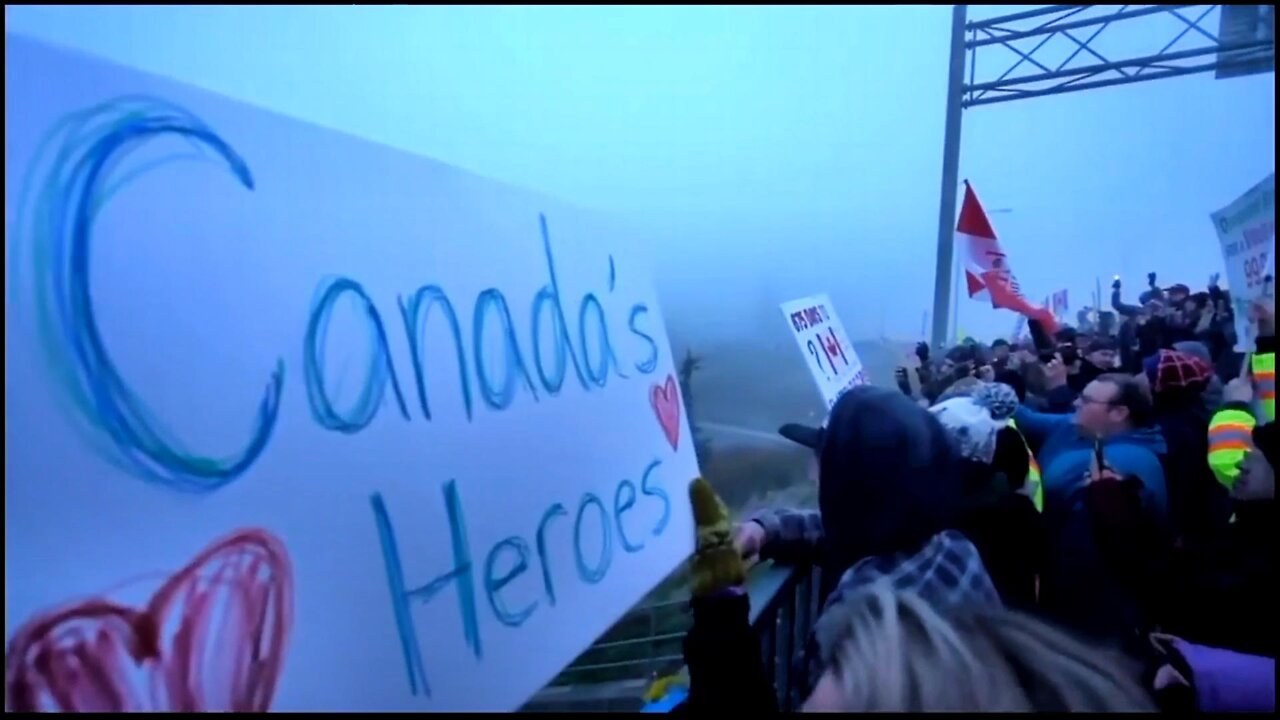 TRUCKERS - WHAT A GLORIUS DAY TO BE CANADIAN Jan 2022