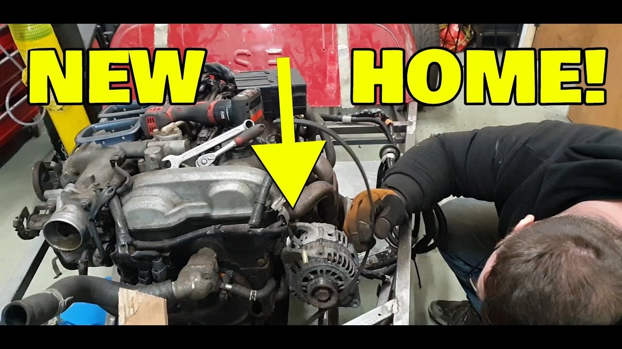 Relocating the NB MX5 Alternator! Locost 7 Kit Car FULL BUILD!! - Episode 31