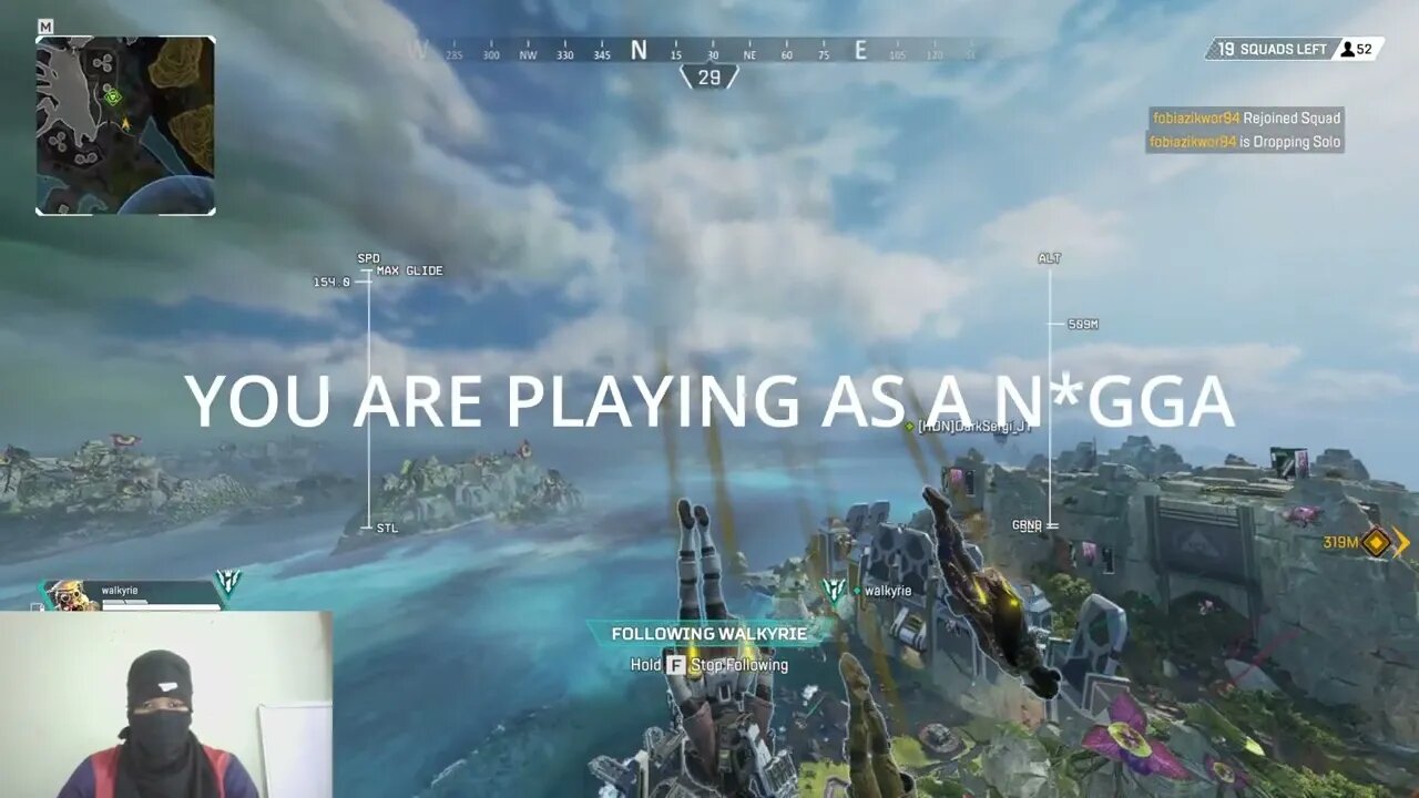 WELL GOT PROFILED IN MY FIRST APEX GAMPLAY HA HA