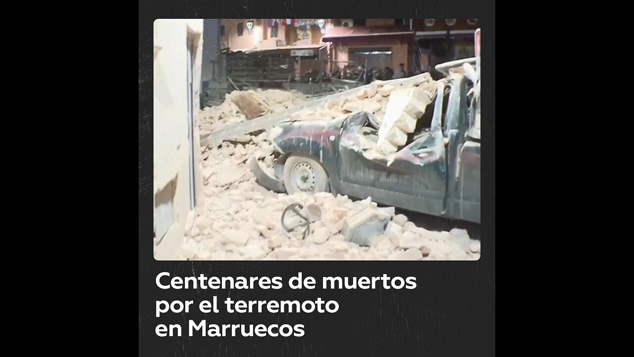 Aumenta a más de 800 el número de muertos por el terremoto en Marruecos