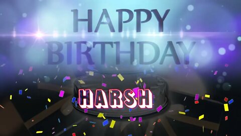 Wish you a very Happy Birthday Harsh from Birthday Bash