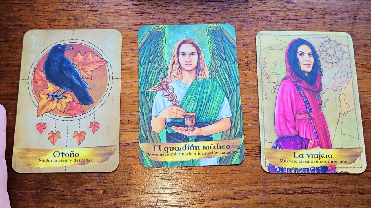 Lectura energética de Tarot: 3 mensajes, 3 historias