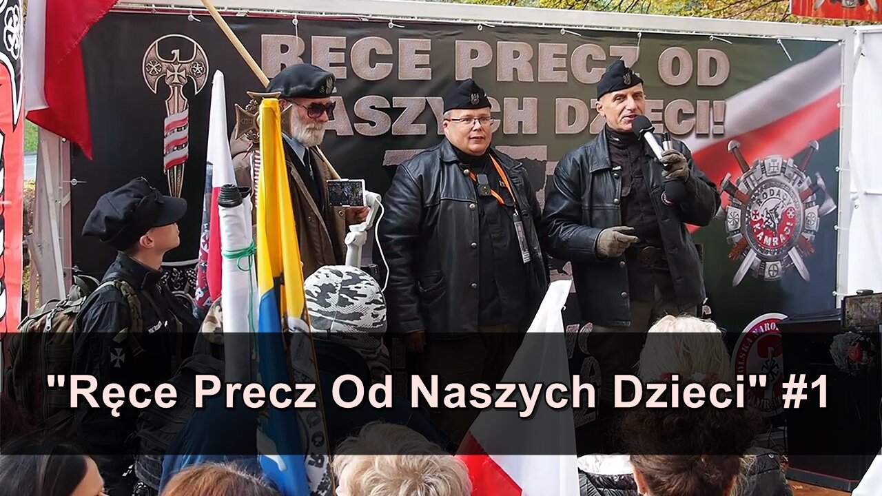 "Ręce Precz Od Naszych Dzieci" IX Wiec Kamracki, Głogów 11.11.2023 #1