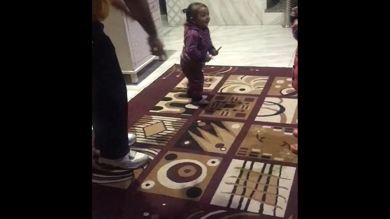 #Cute baby dancing on songs