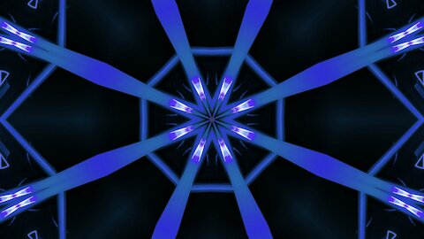 FREE background video vj loop | cool blinking star shape kalaidsocpe dj loop