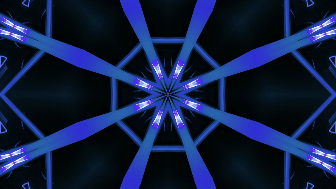 FREE background video vj loop | cool blinking star shape kalaidsocpe dj loop