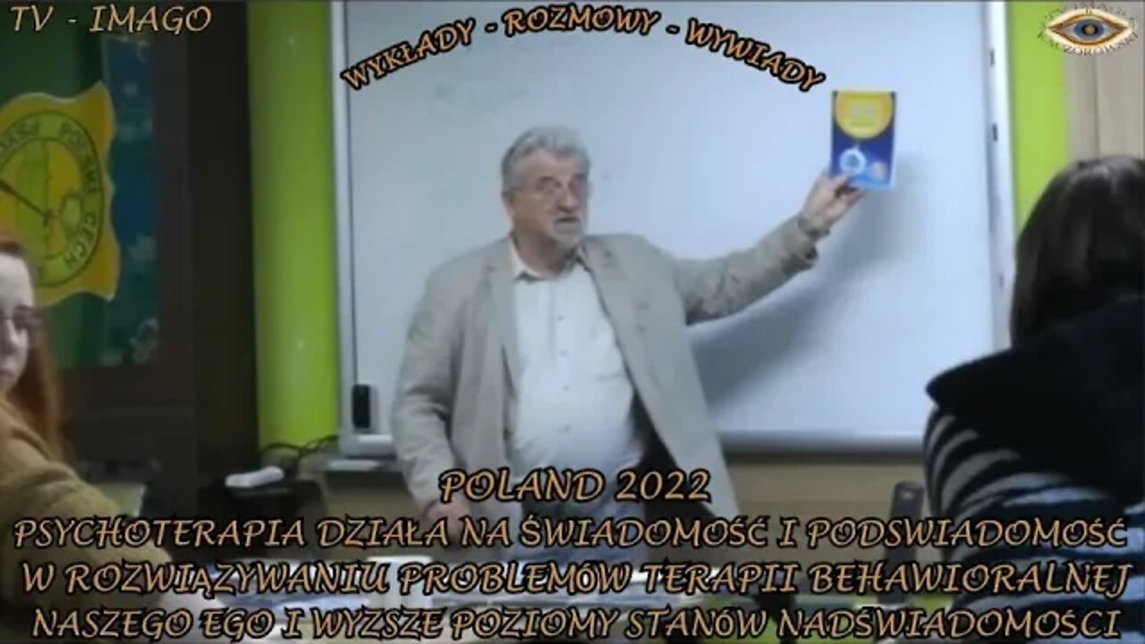 1 PSYCHOTERAPIA DZIAŁA NA ŚWIADOMOŚĆ I PODŚWIADOMOŚĆ W ROZWIĄZYWANIU PROBLEMÓ TERAPII BEHAWIORALNEJ