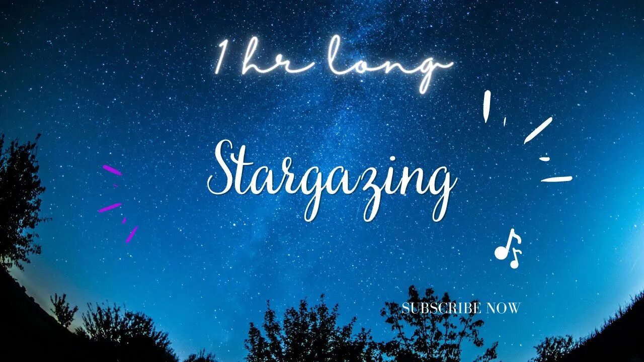 Stargazing in the Forest 🌲🌟🌙 1 Hour Lofi Study Music for Deep Focus: Relax & Work 🎵📚🌳