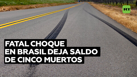 Al menos 5 muertos en accidente de tránsito que involucró a más de 50 vehículos en Brasil