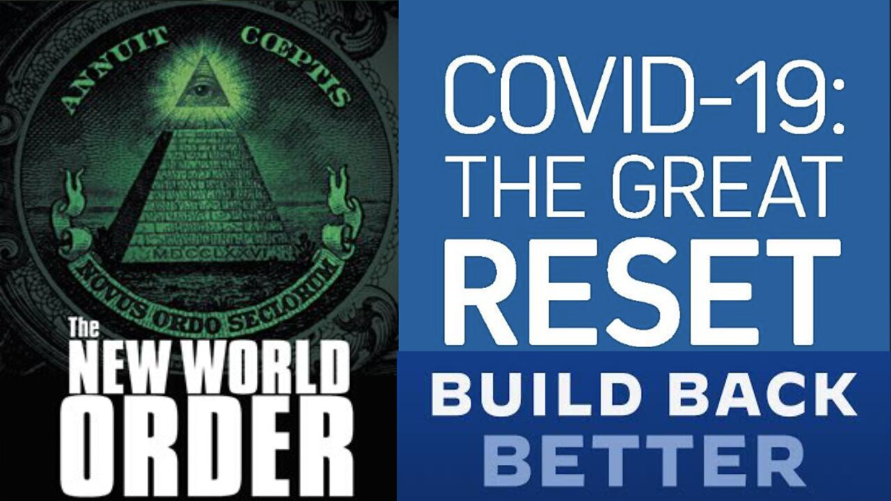 The New World Order, Great Reset, and Build Back Better are Conspiracy Theories
