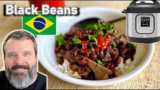 Black Beans Brazilian Style in an InstaPot