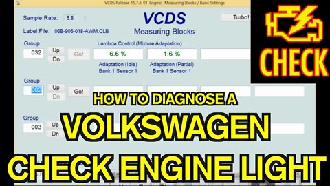 Volkswagen Check Engine Light Diagnosis