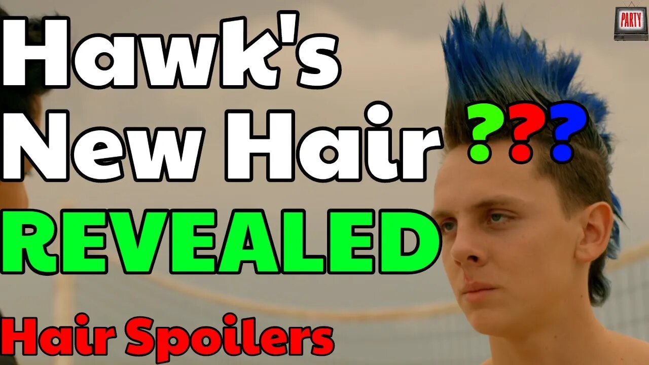 Hawk's NEW HAIR Color REVEALED in Cobra Kai Season 4