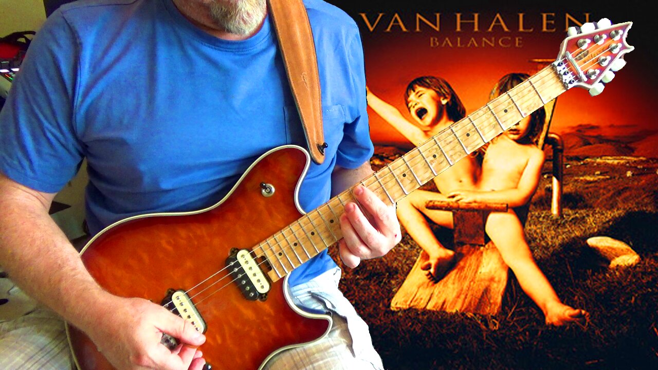 Van Halen - Don't Tell Me (guitar cover)