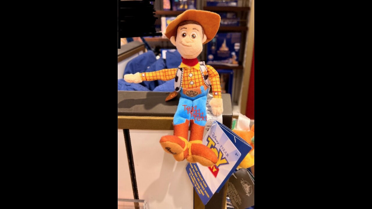 Disney Parks Toy Story Wood Shoulder Plush Doll #shorts