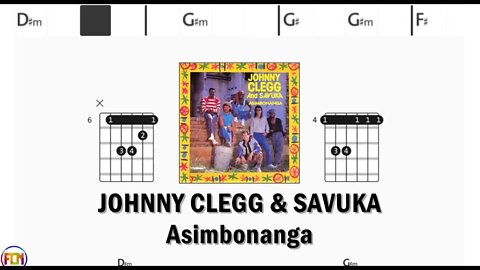 JOHNNY CLEGG & SAVUKA Asimbonanga - Guitar Chords & Lyrics HD