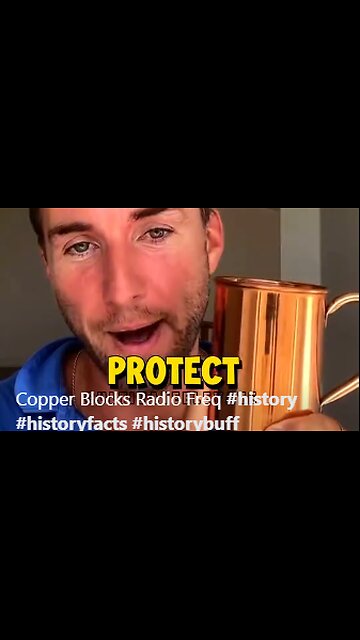 Copper blocks radio frequencies