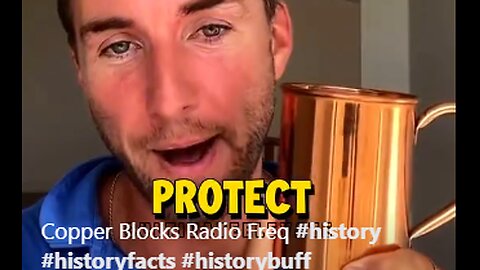 Copper blocks radio frequencies