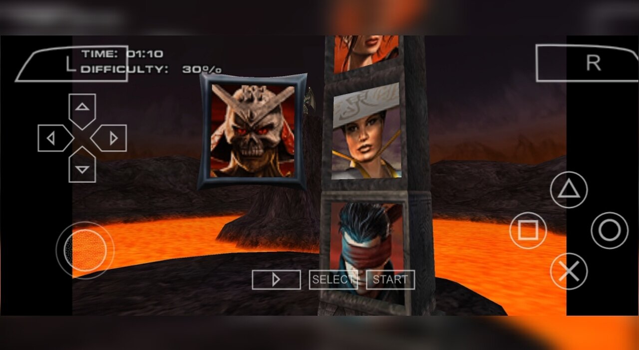 Write description MORTAL KOMBAT : SHAO KAHN VS ASHRAH PSP PlayStation Fight