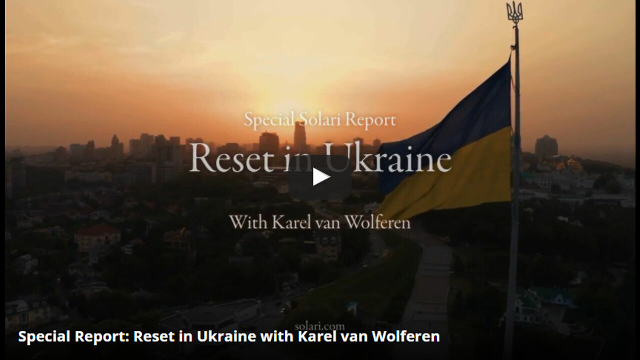 Reset in Ukraine with Karel van Wolferen