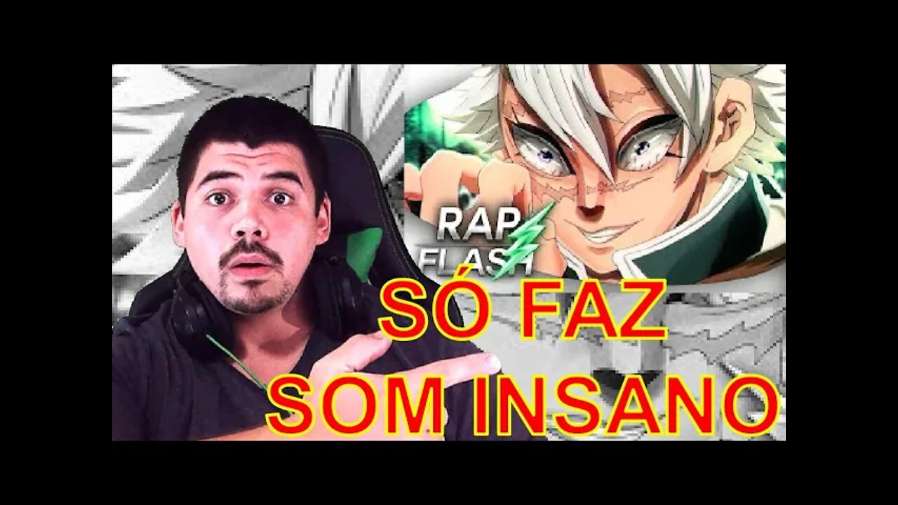 REACT Rap do Sanemi Demon Slayer - HASHIRA DO VENTO Flash Beats - MELHOR DO MUNDO