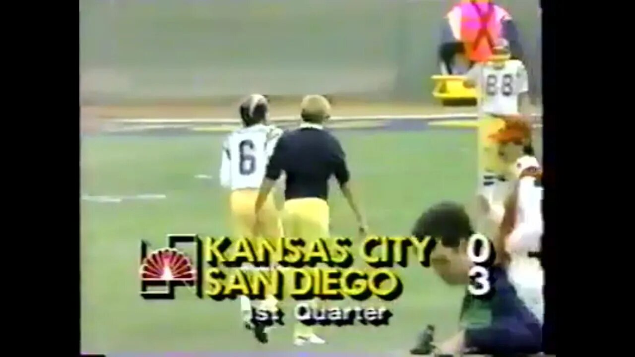 1983-12-11 Kansas City Chiefs vs San Diego Chargers