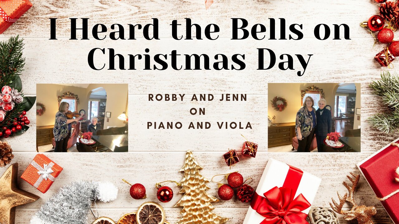 I Heard the Bells on Christmas Day | Piano and Viola | Heart Strings