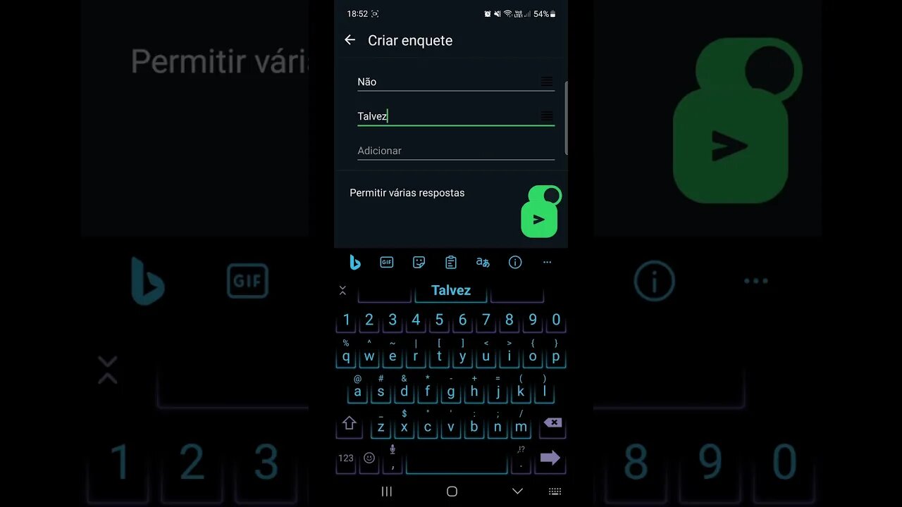 Como criar uma votação no WhatsApp #whatsapp