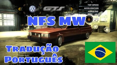 Tradução de NFS Most Wanted Portugues BR