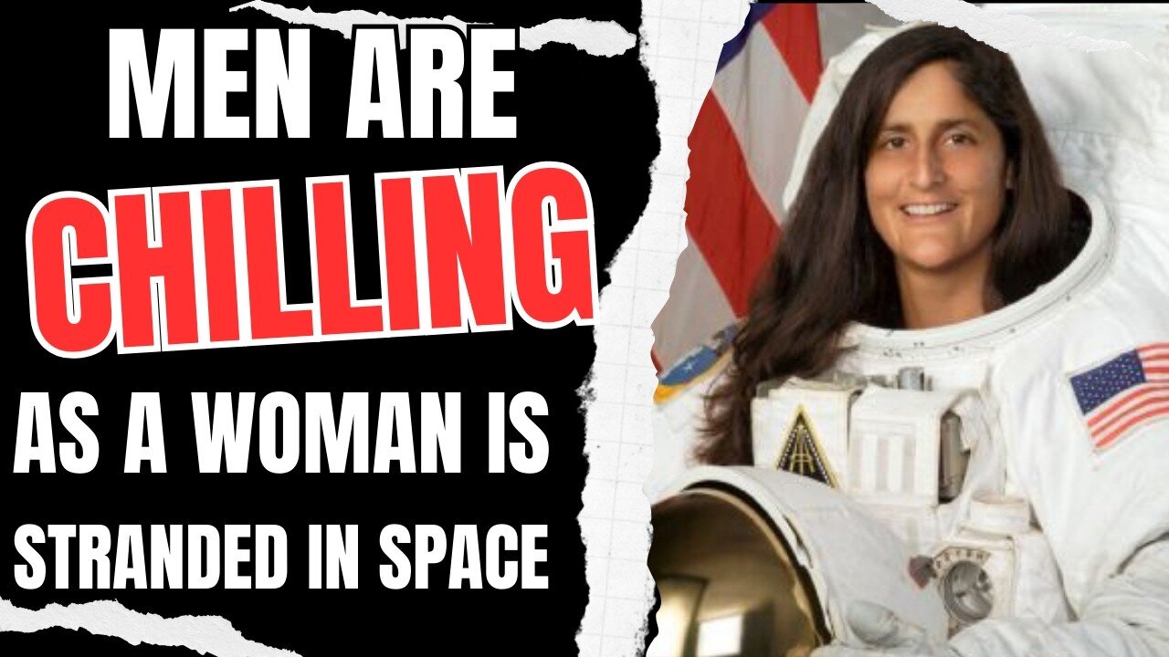 Men are Chilling as a Woman is Stranded in Space