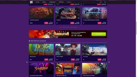 2020 gog dot com total annihilation free for 24hrs