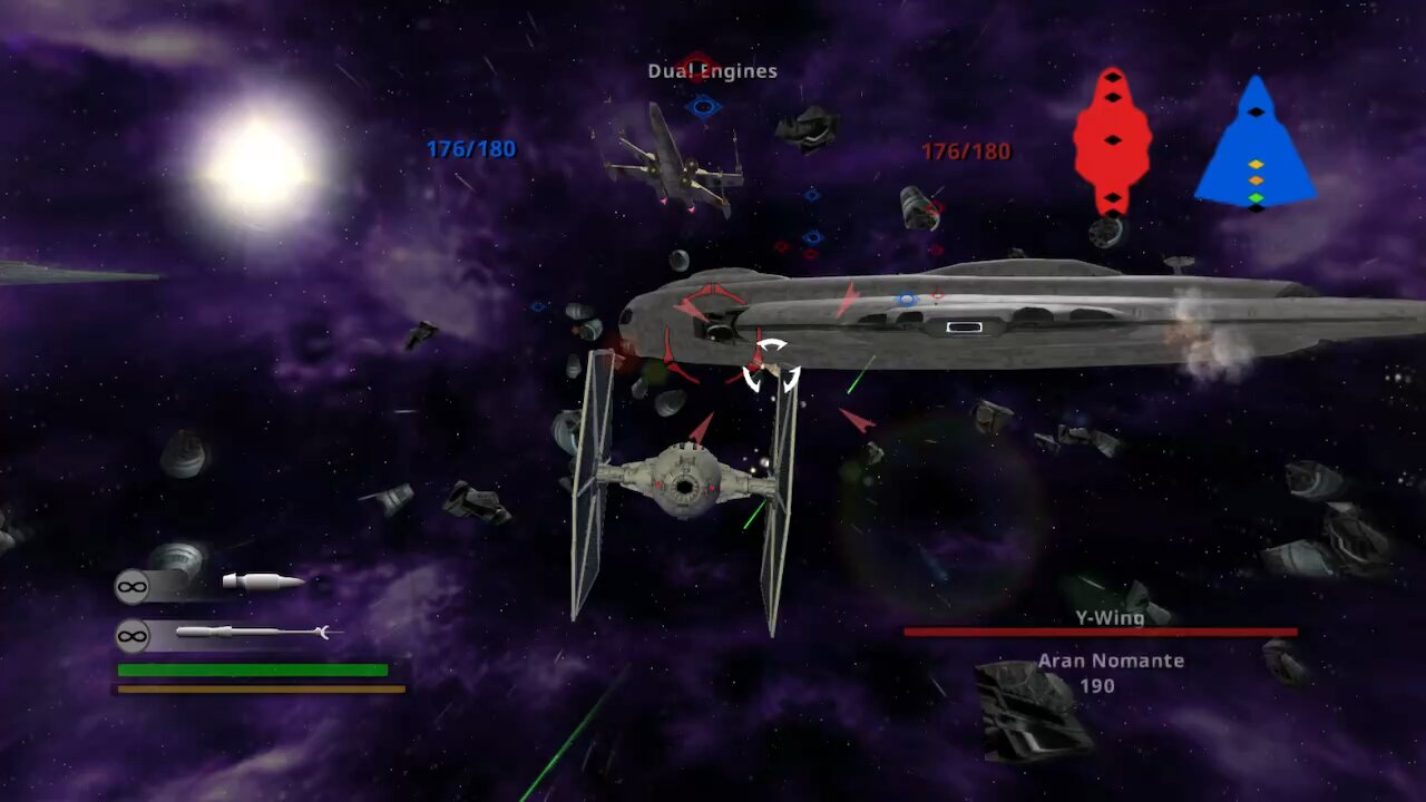 Star Wars battlefront classic collection: Tie fighter.