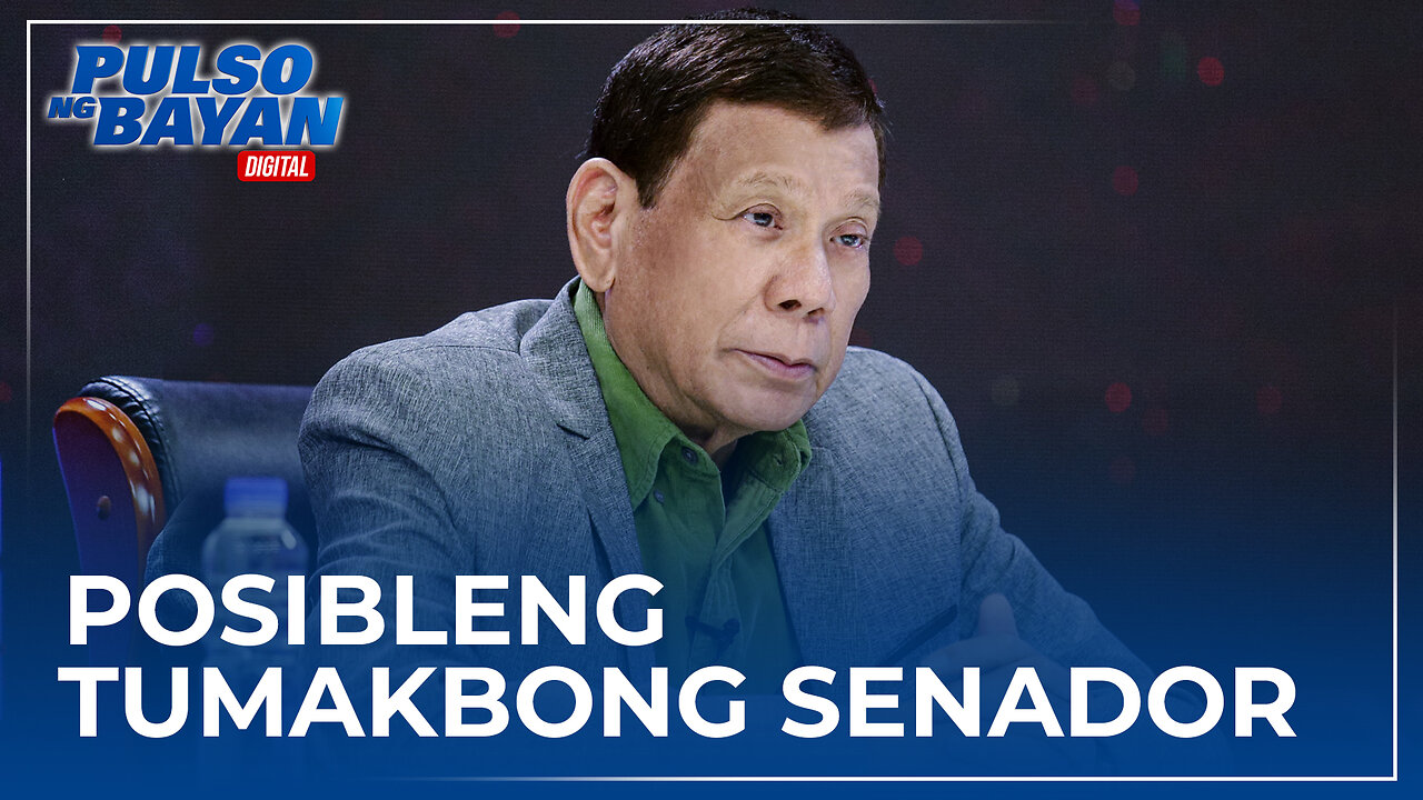 Dating Pang. Rodrigo Duterte, posibleng tumakbong senador sa 2025