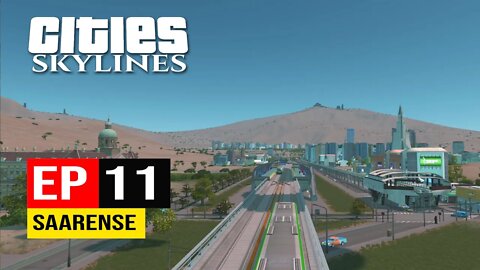 Cities: Skylines - Saarense 11 - Construção do Metrô parte 2