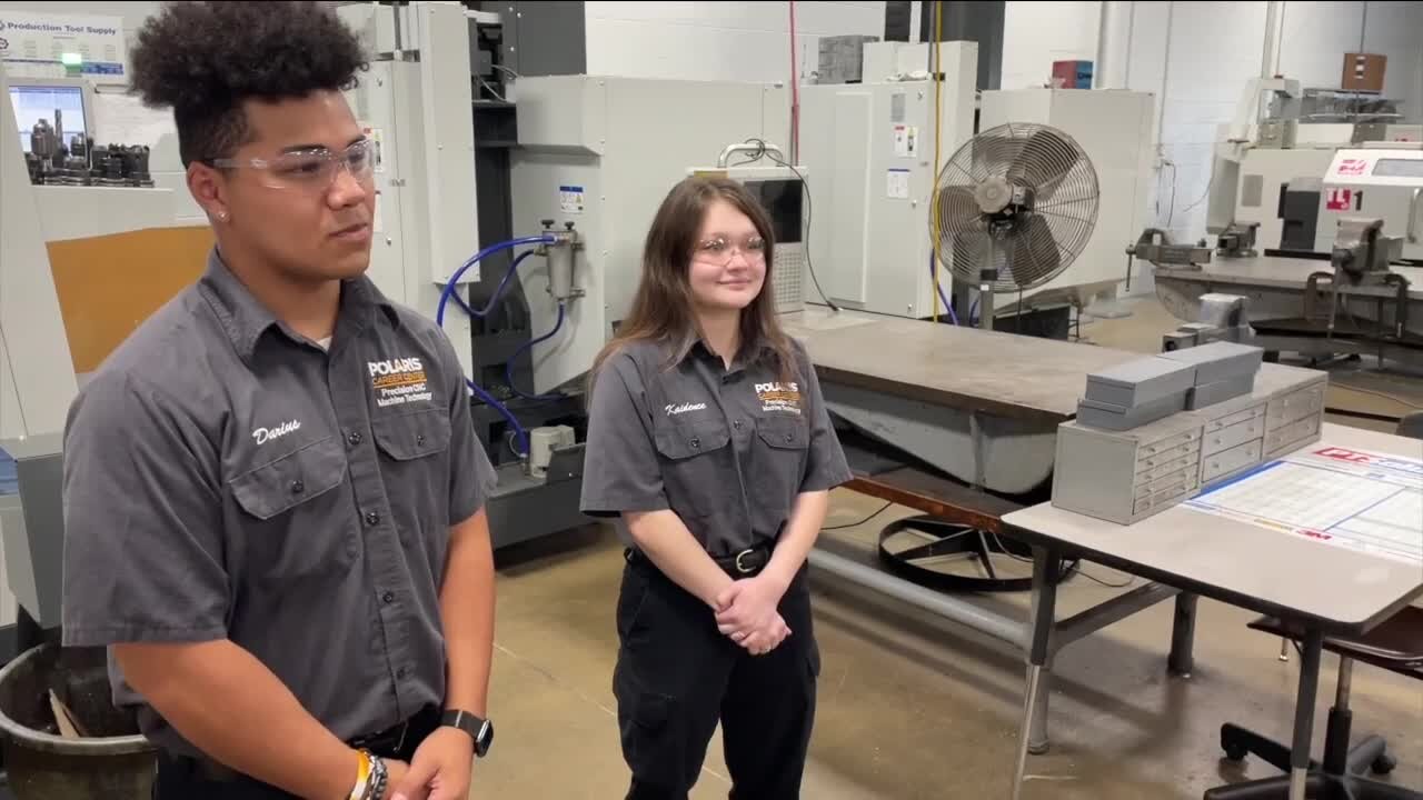 2 local students preparing for their futures with paid apprenticeships