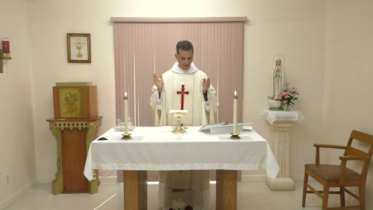 July 11 - Mass of Saint Benedict