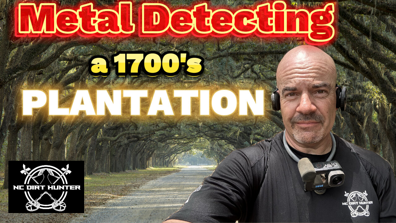 Metal Detecting a 1700's Plantation #metaldetecting #history #civilwar #treasure