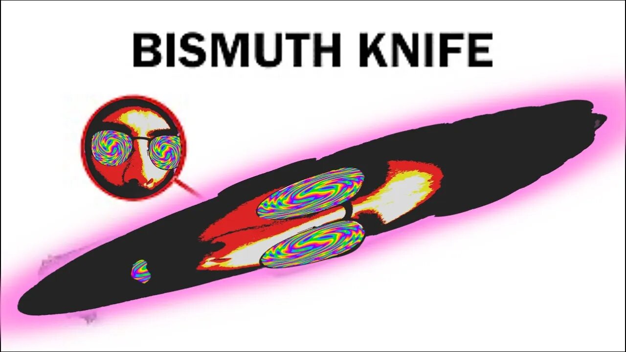 ⚪️ 🟠 NileRed Tried To Make A Bismuth Knife [ On The NileBlue Channel ]