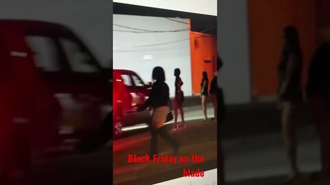 Lot lizards on Black Friday