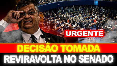 URGENTE ! SENADORES COMEÇAM A AGIR... FLAVIO DINO ENCURRALADO !!